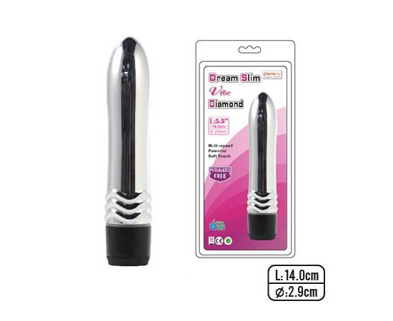 Dream Slim Vibe Diamond vibrator reviews and discounts sex shop