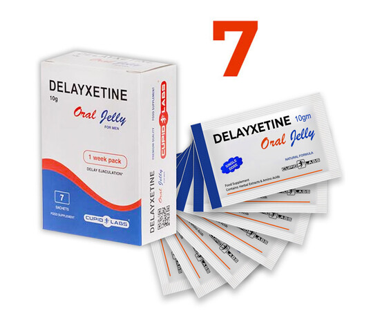 Delayxetine - Oral jelly for delaying ejaculation (7 sachets) reviews and discounts sex shop