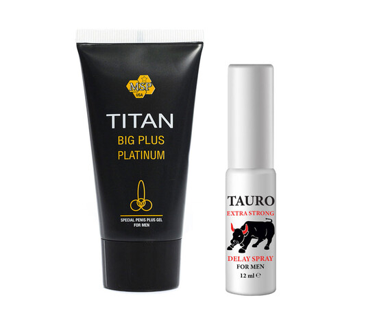 Tauro Ritardante 12ml - lo Spray Ritardante + Titan Gel Platinum per l'ingrandimento del pene prezzo